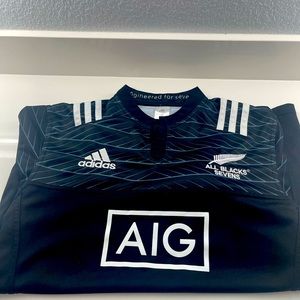 Adidas All Black Sevens Rugby Jersey